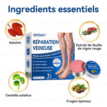 🌴🌴GFOUK® Réparation Veineuse Baume Aux Micro-Aiguilles