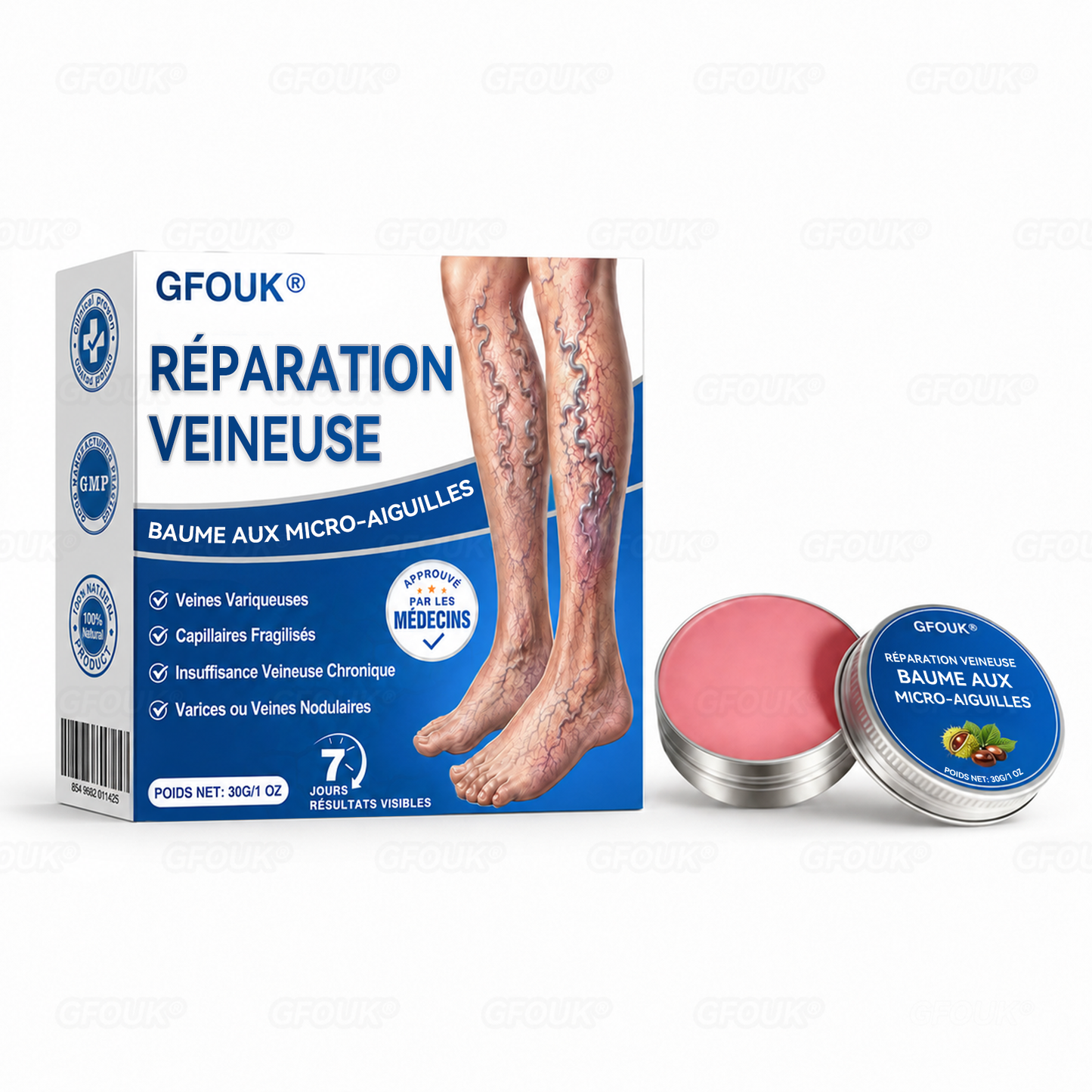 🌴🌴GFOUK® Réparation Veineuse Baume Aux Micro-Aiguilles