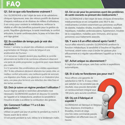Boutique officielle 🫐🫐 𝐆𝐋𝐎𝐑𝐄𝐍𝐃𝐀® Moringa · Berbérine + NAD+ – Patch Microneedle Nano Avancé 10-en-1 (1×/jour, résultats visibles en 7 jours) | Obésité, relâchement cutané, apnée du sommeil, articulations, etc.
